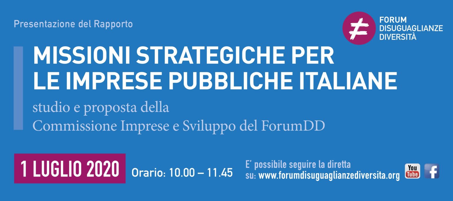 Missioni strategiche per le imprese pubbliche italiane