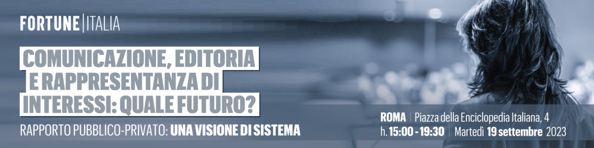 Comunicazione, Editoria e Rappresentanza di interessi: Quale futuro?