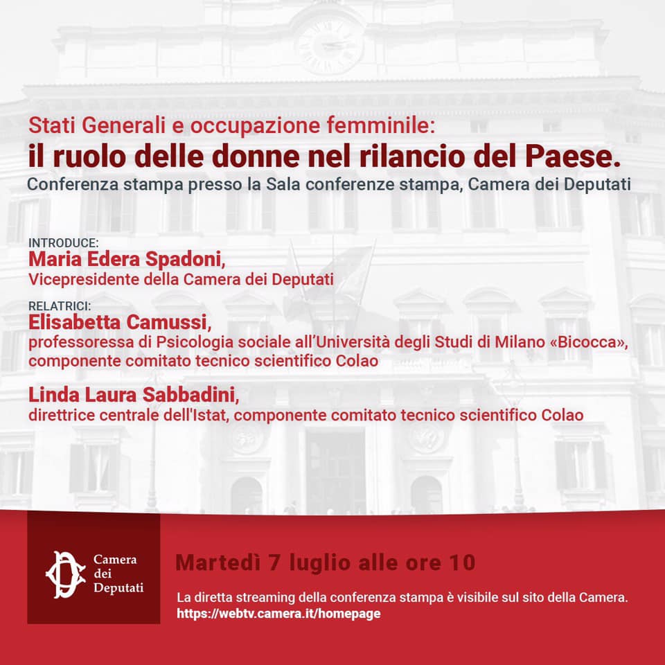 Stati Generali e occupazione femminile: il ruolo delle donne nel rilancio del Paese