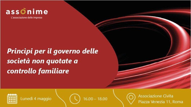 Principi per il governo delle società non quotate a controllo familiare