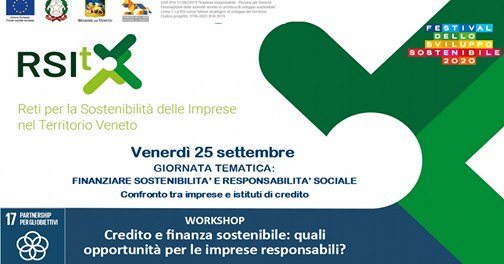 Credito e finanza sostenibile: quali opportunità per le imprese responsabili?