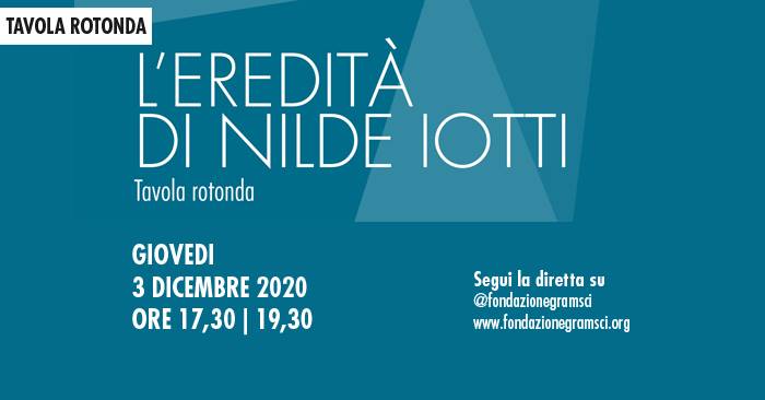L'eredit&agrave; di Nilde Iotti