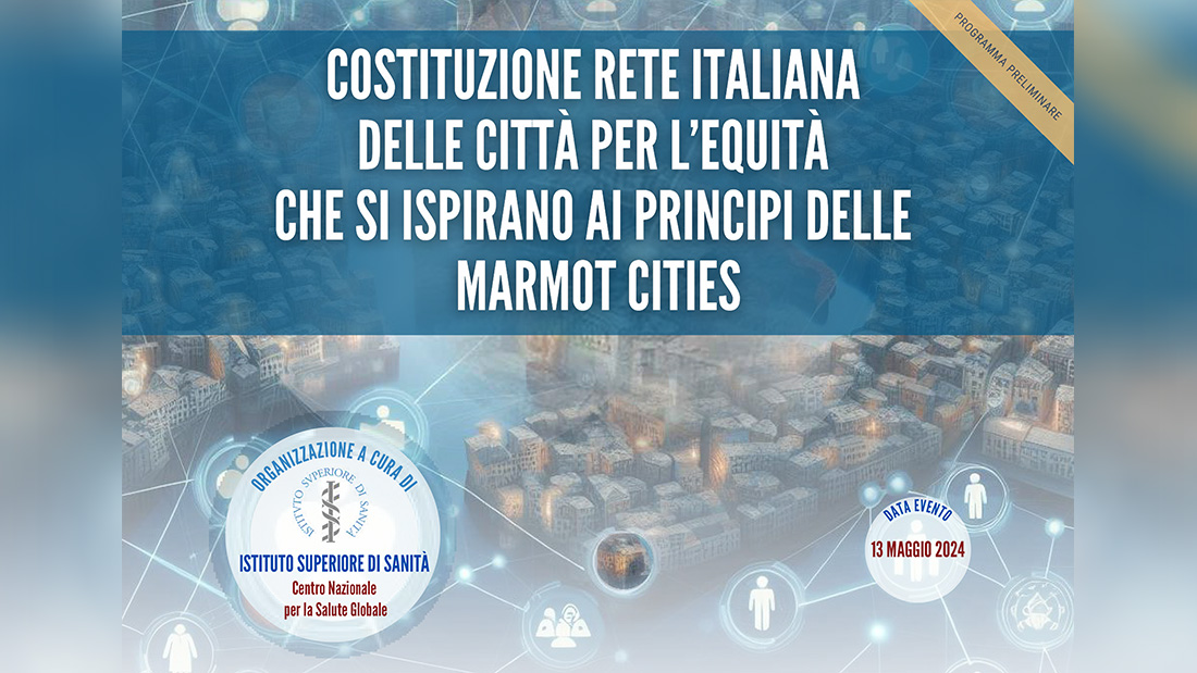 Costituzione rete italiana delle citt&agrave; per l&rsquo;equit&agrave; che si ispirano ai principi delle Marmot Cities