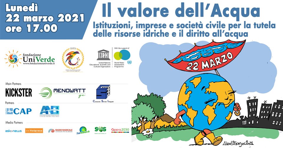 Il valore dell'Acqua. Istituzioni, imprese e società civile per la tutela delle risorse idriche e il diritto all'acqua