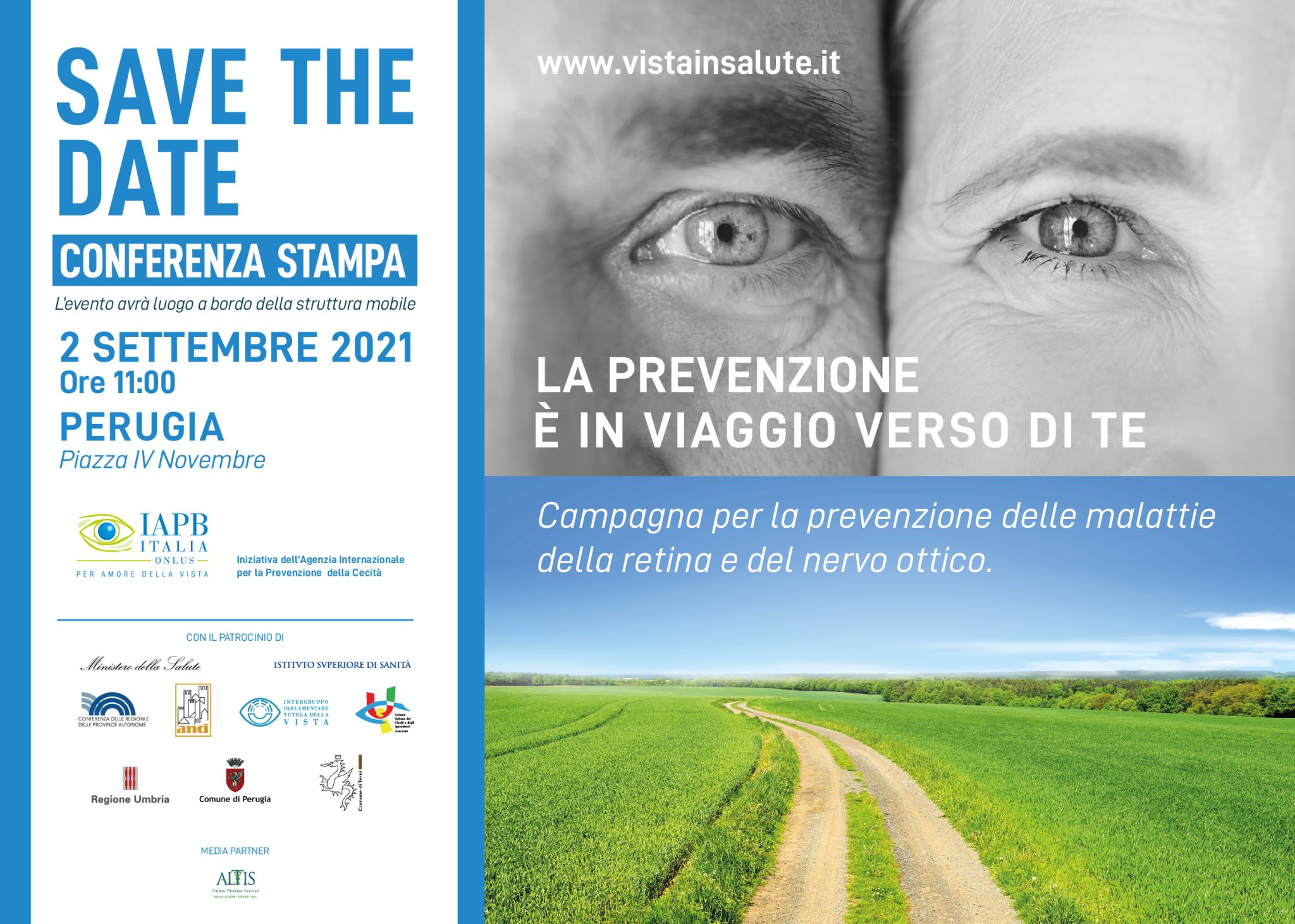 Presentazione della campagna di prevenzione delle malattie ottico retiniche "Vista in salute"