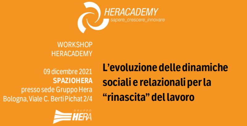 L’evoluzione delle dinamiche sociali e relazionali per la «rinascita» del lavoro