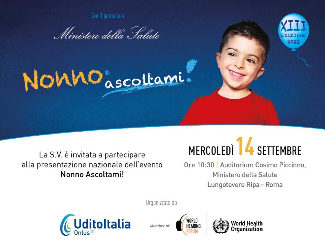 Presentazione nazionale della XIII Edizione di Nonno Ascoltami