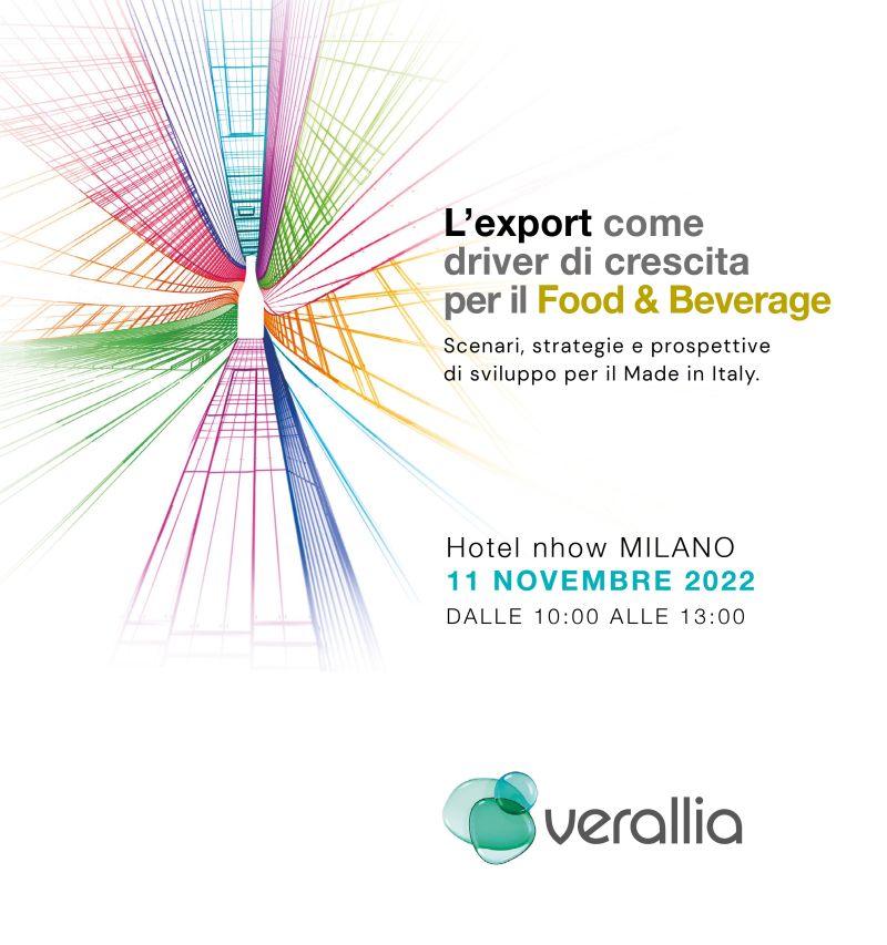 L’export come driver di crescita per il Food & Beverage
