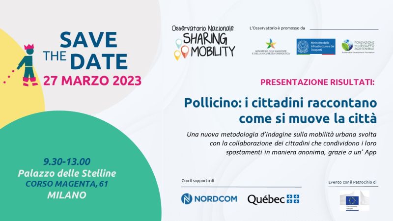 Presentazione dei risultati del Progetto Pollicino