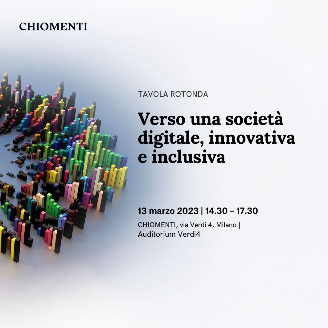 Verso una società digitale, innovativa e inclusiva