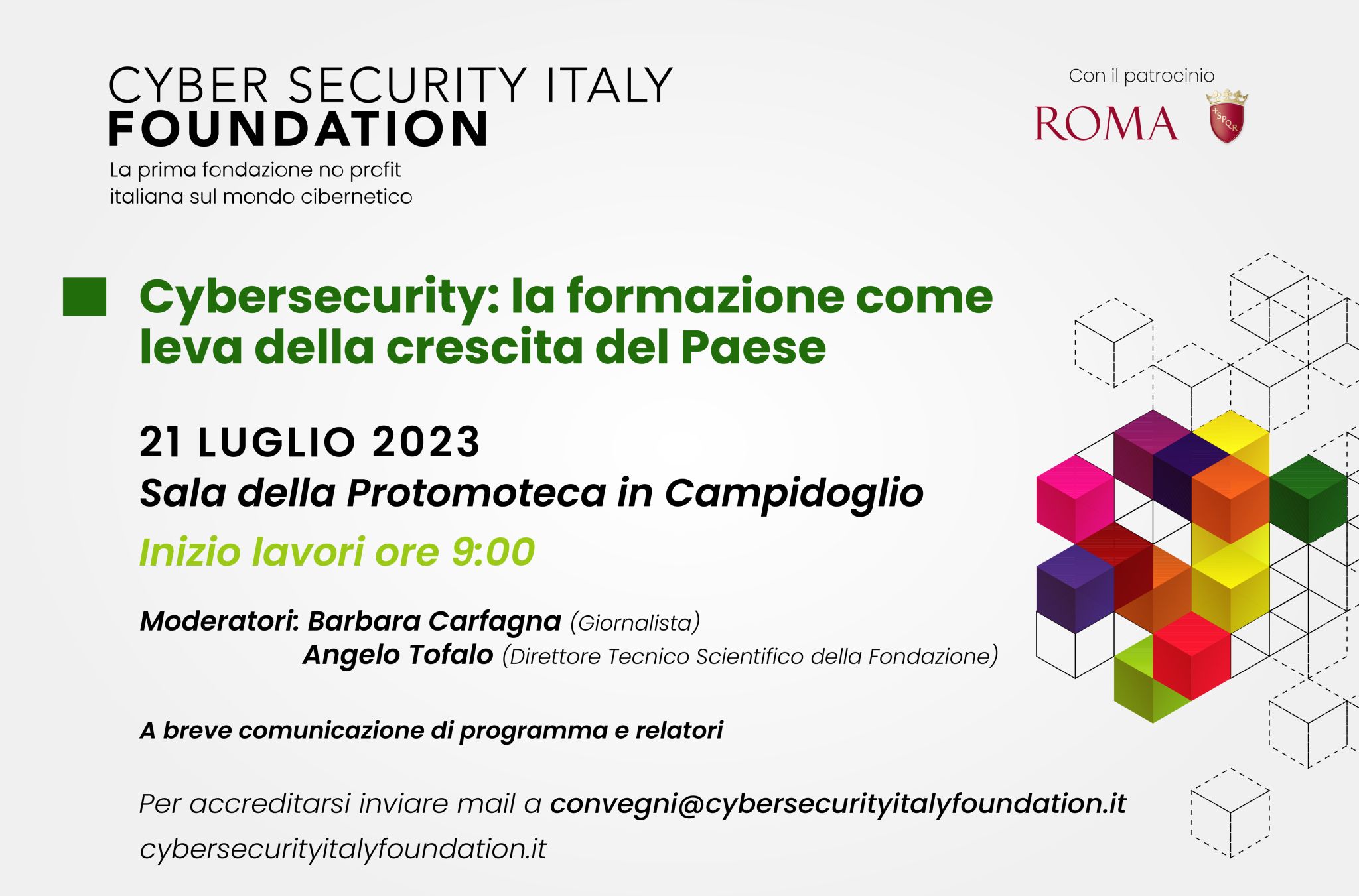 Cybersecurity: la formazione come leva della crescita del Paese