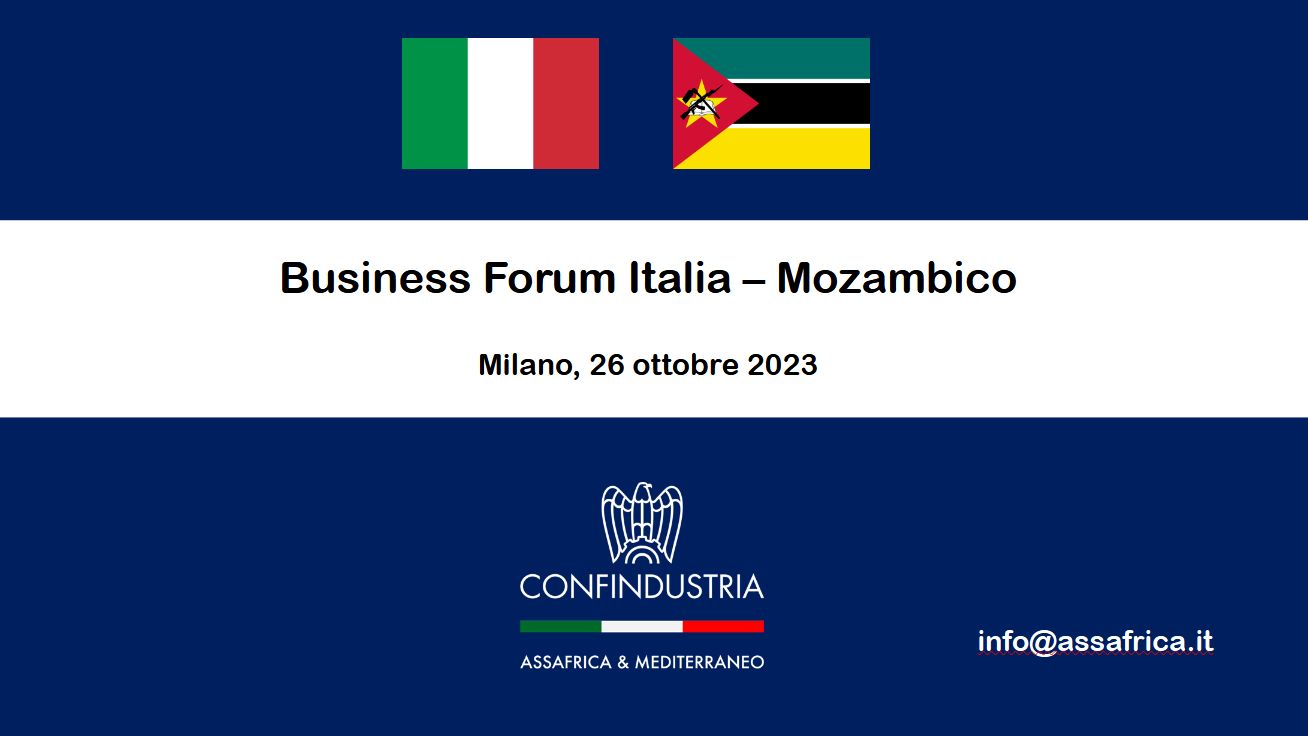 Business Forum Italia – Mozambico