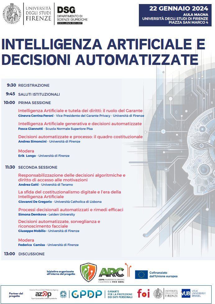 Intelligenza artificiale e decisioni automatizzate