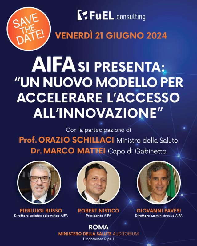 AIFA si presenta: un nuovo modello per accelerare l’accesso all’innovazione