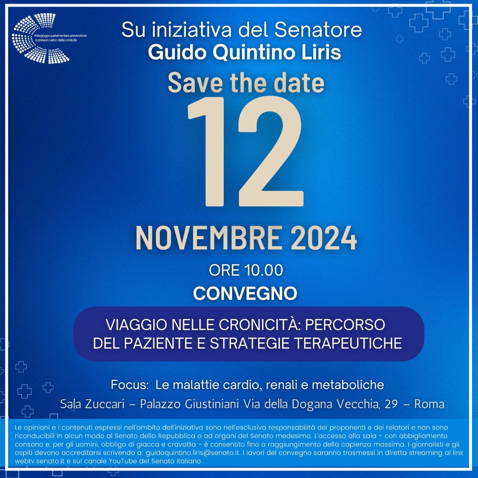 Viaggio nelle cronicità: percorso del paziente e strategie terapeutiche