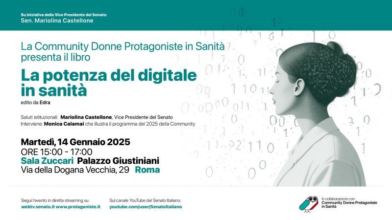 Presentazione del libro: "La potenza del digitale in Sanità"