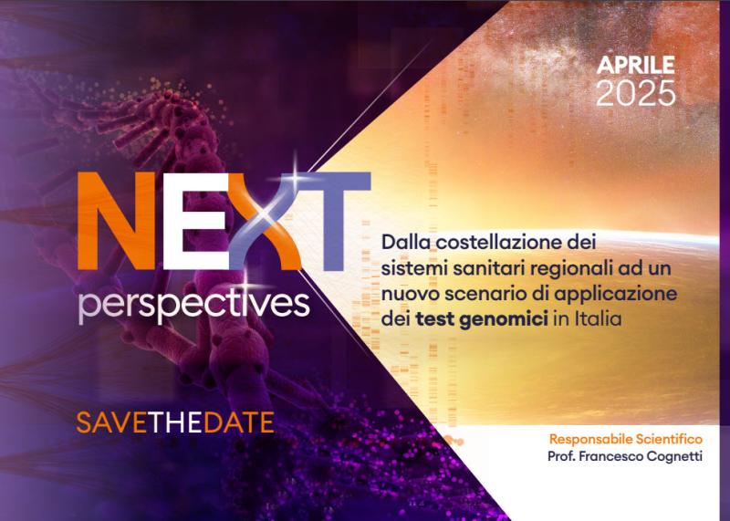 Next perspectives - Dalla costellazione dei sistemi sanitari regionali ad un nuovo scenario di applicazione dei test genomici in Italia