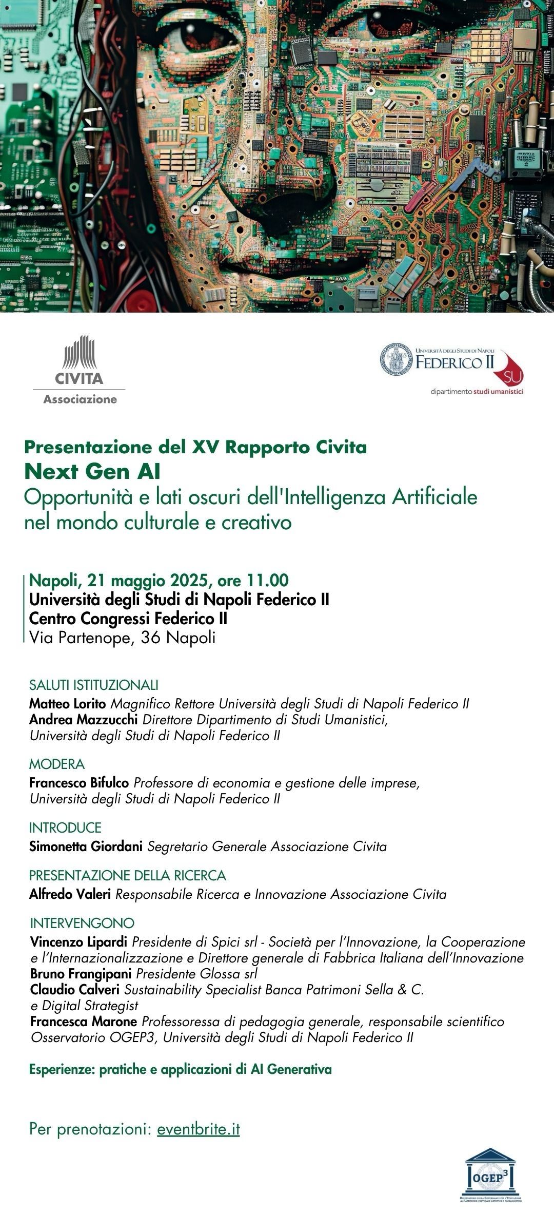 Presentazione XV Rapporto Civita - Next Gen AI