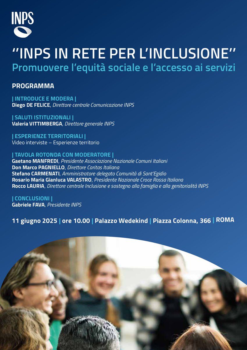 INPS in rete per l'inclusione