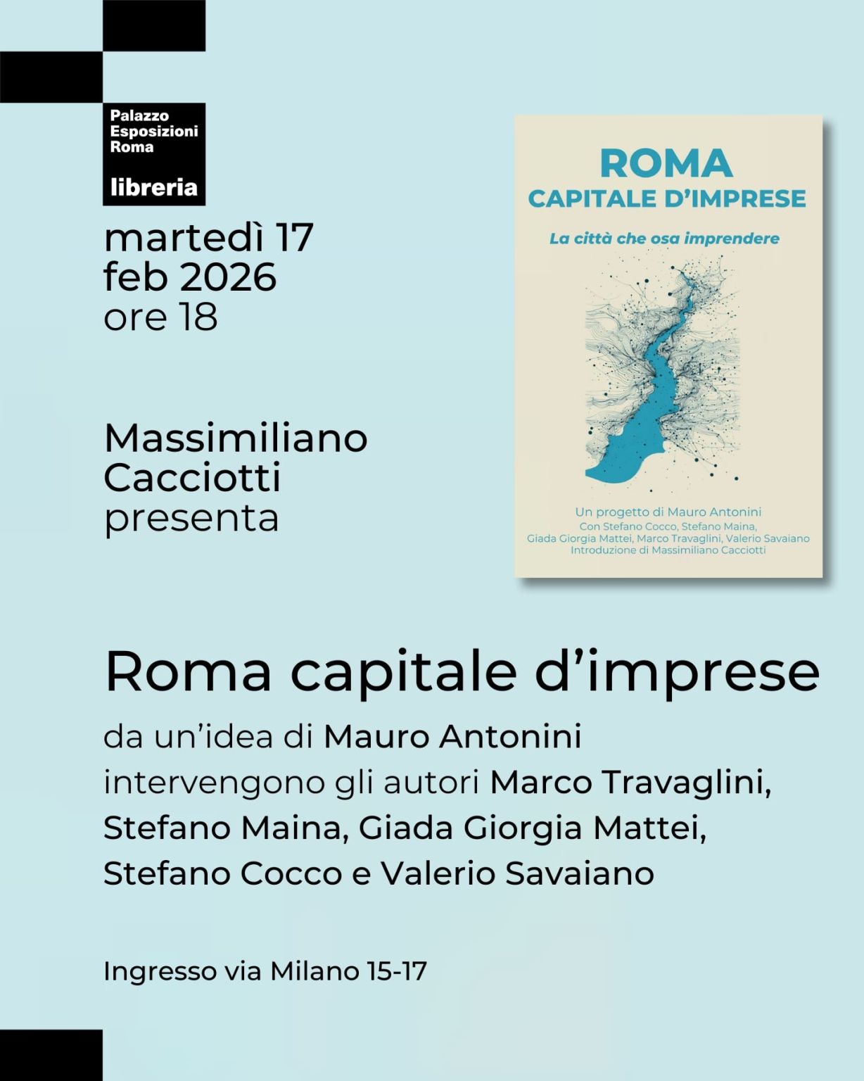 Presentazione di "Roma capitale d’imprese – La città che osa imprendere"
