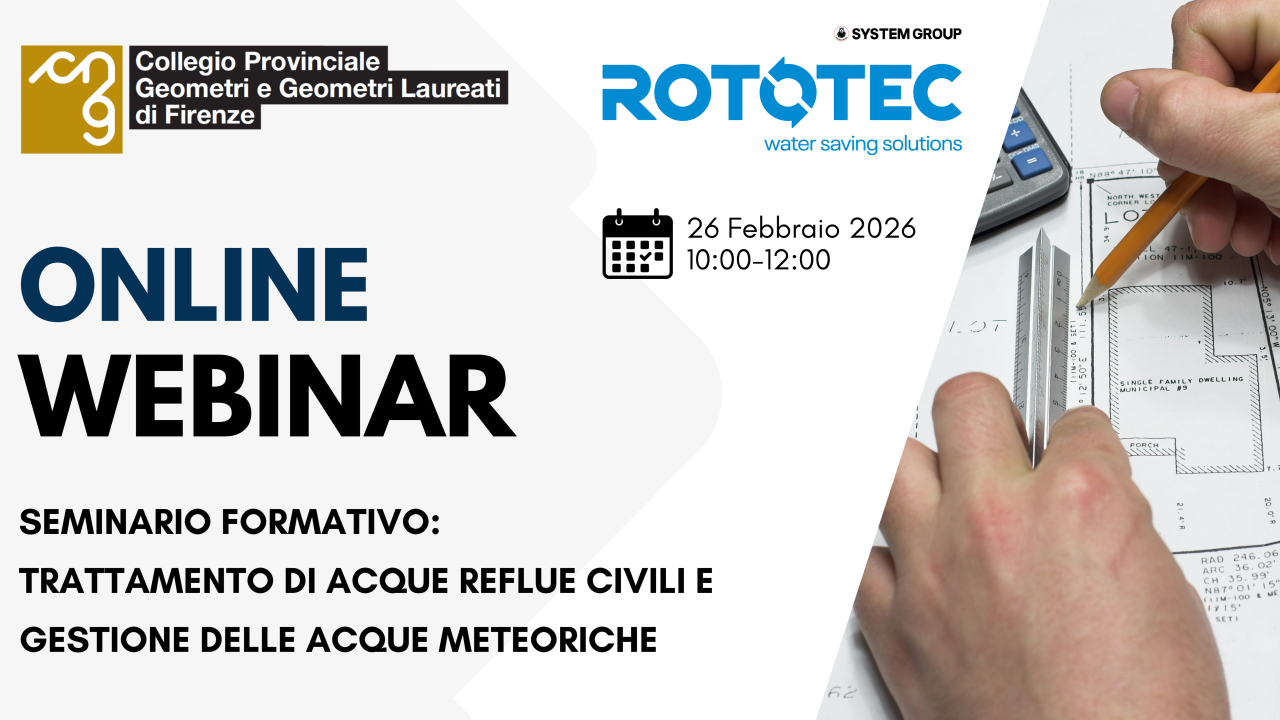 Trattamento di acque reflue civili e gestione delle acque meteoriche