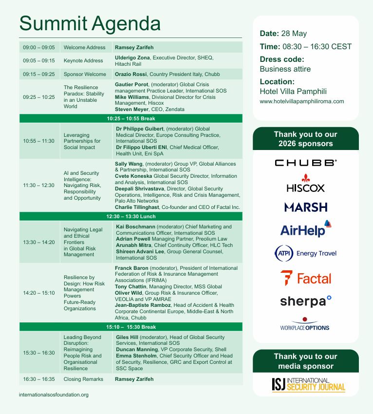 Duty of Care Summit and Awards 2026