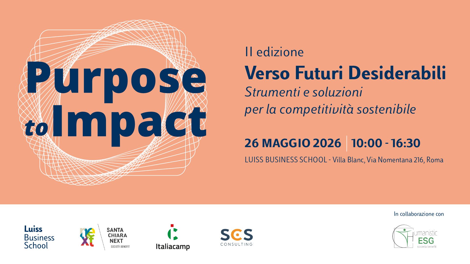 Dal Purpose all’Impatto: Verso Futuri Desiderabili
