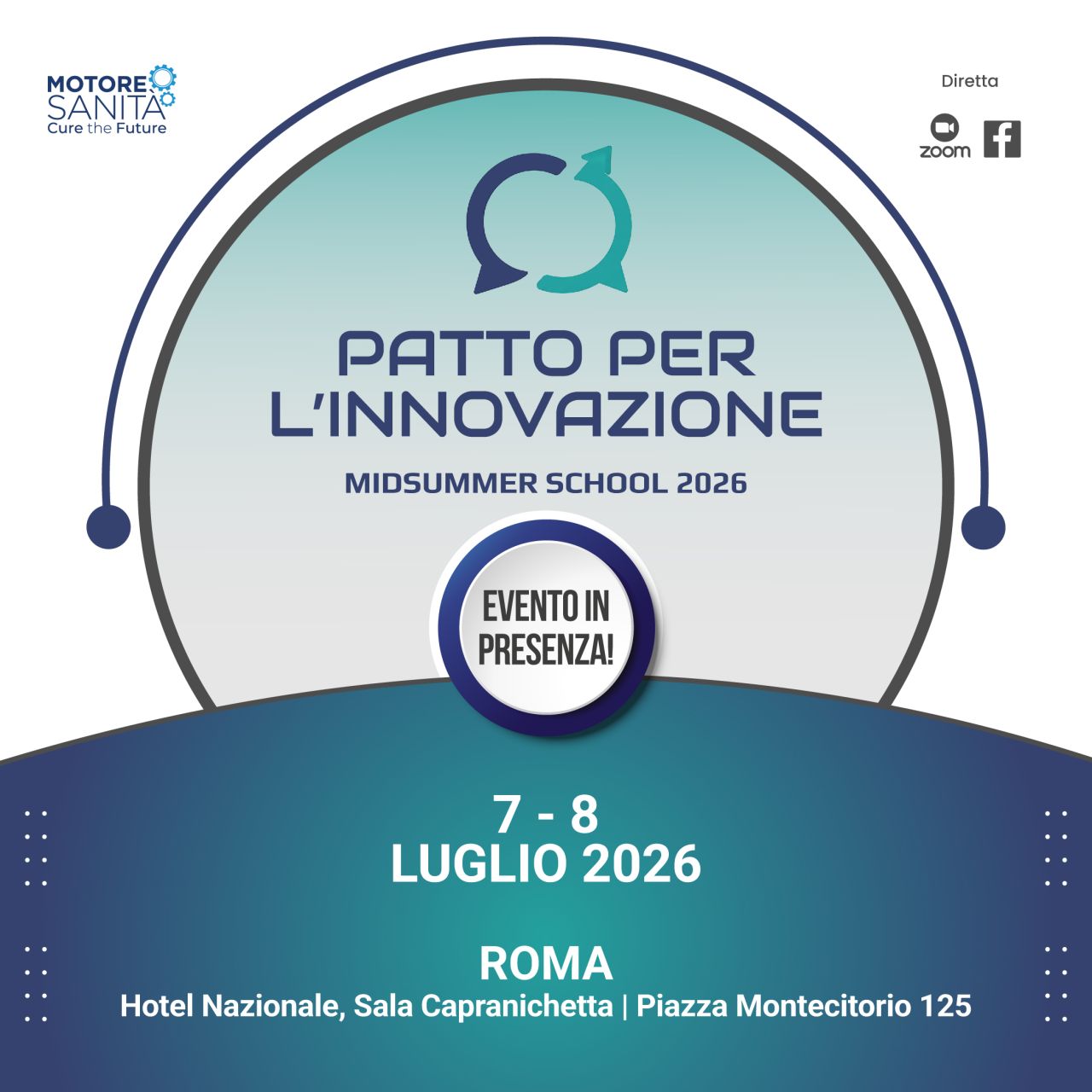 Patto per l’innovazione: nuovi equilibri tra sostenibilità del sistema e diritto alla cura – MidSummer School 2026