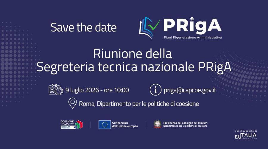 Riunione della Segreteria Tecnica Nazionale PRigA