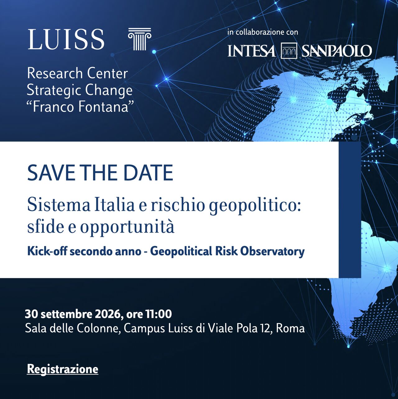 Sistema Italia e rischio geopolitico: sfide e opportunità