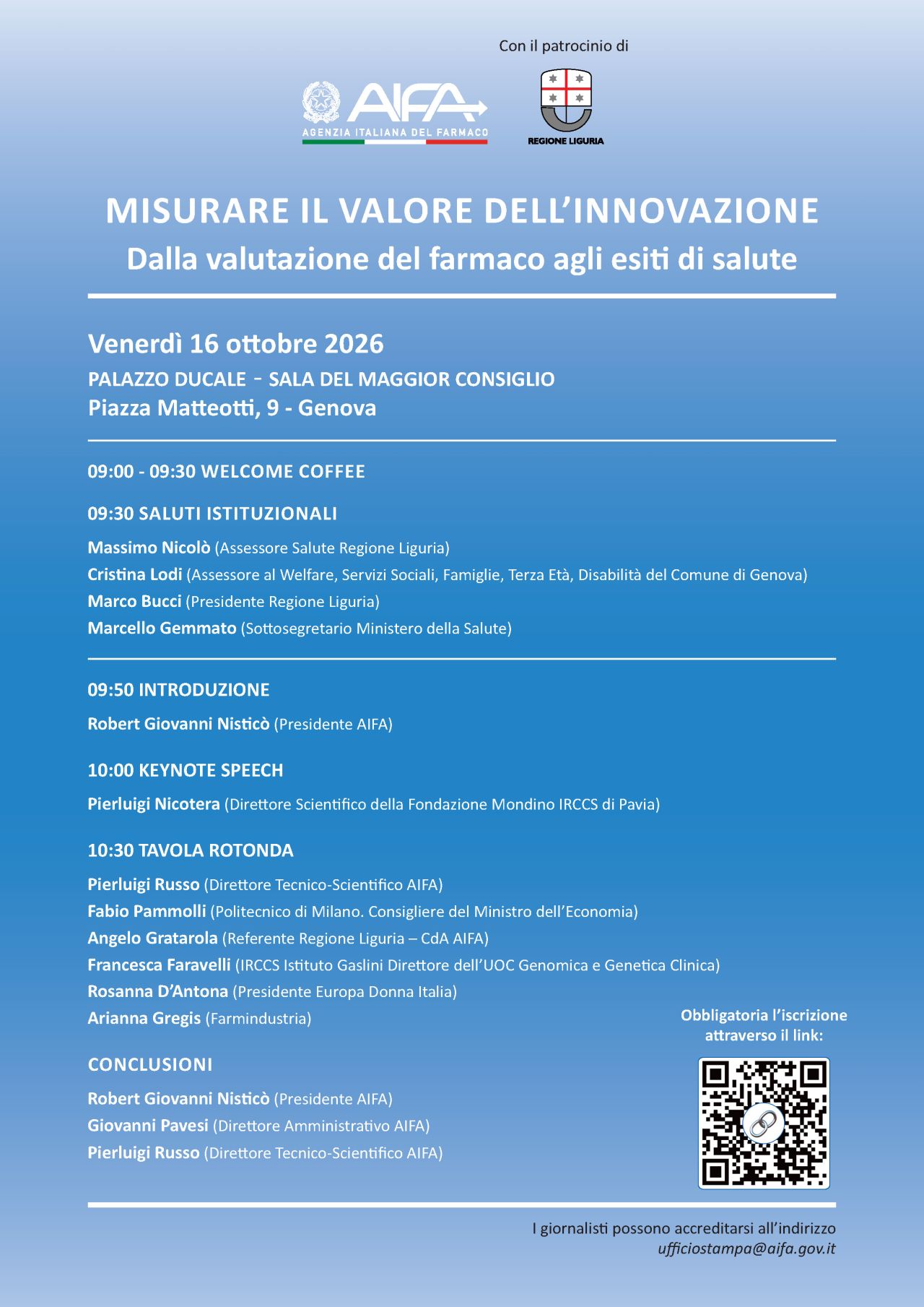 Misurare il valore dell’innovazione - Dalla valutazione del farmaco agli esiti di salute