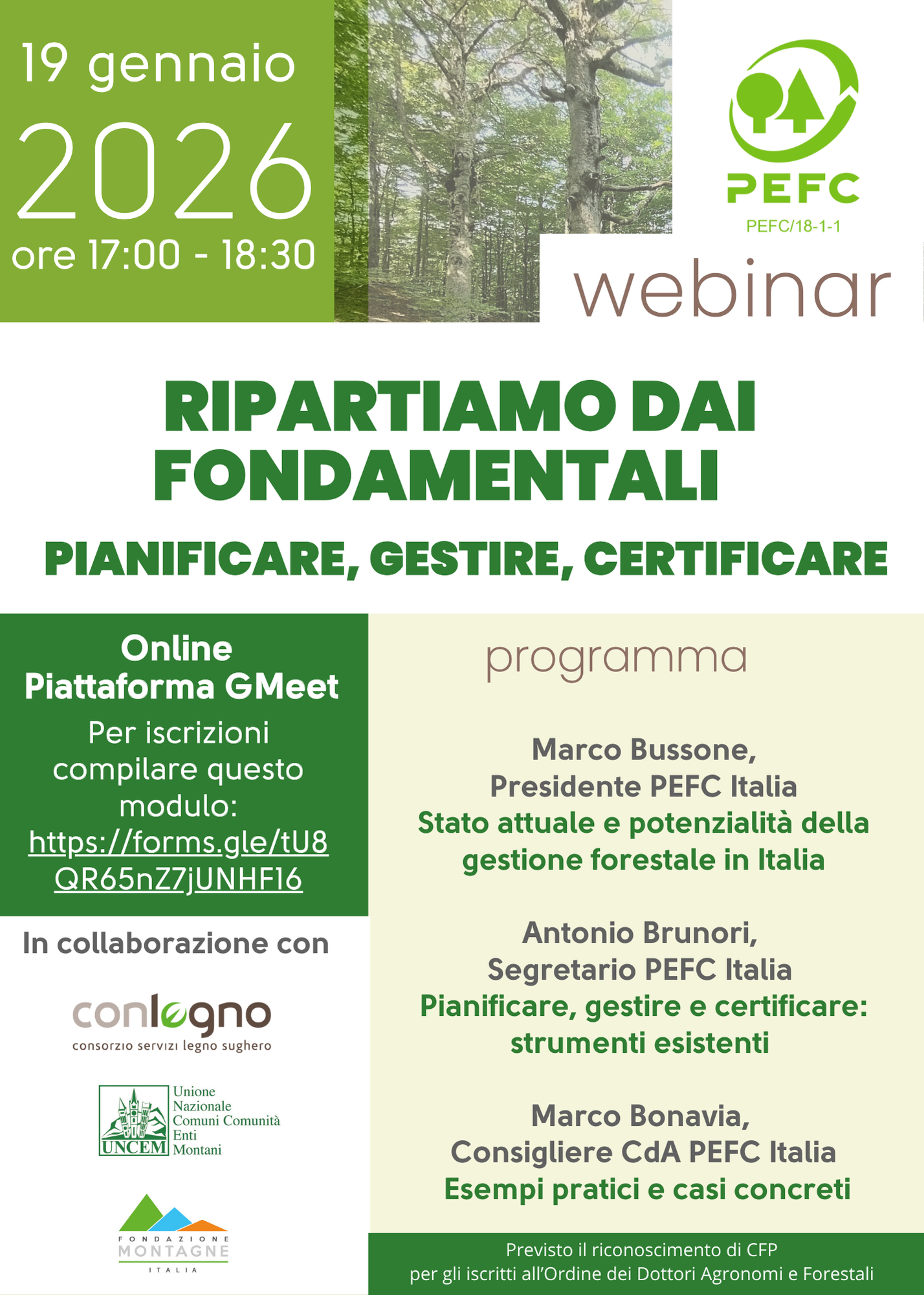 Ripartiamo dai fondamentali: pianificare, gestire, certificare