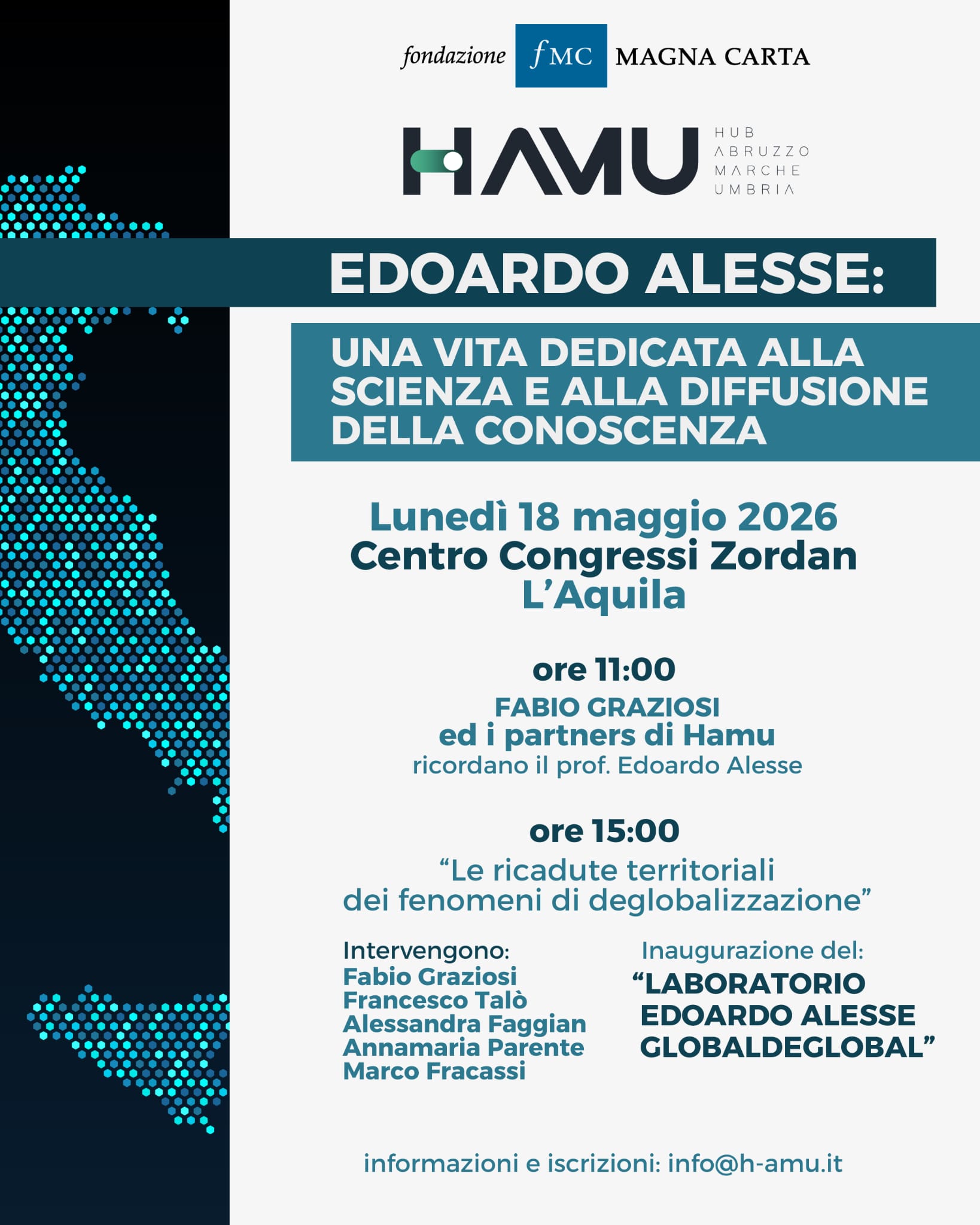 Presentazione del Laboratorio "Edoardo Alesse" Global - Deglobal