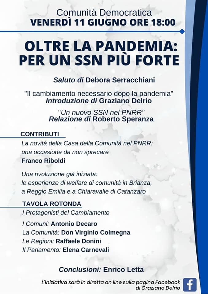 Oltre la Pandemia: per un SSN più forte