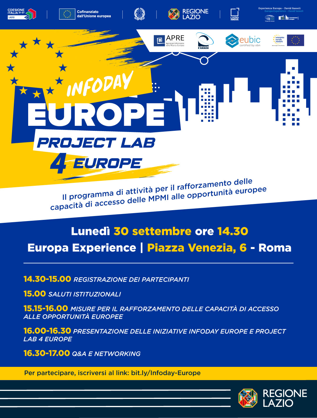Infoday Europe/PROJECT LAB 4 EUROPE
