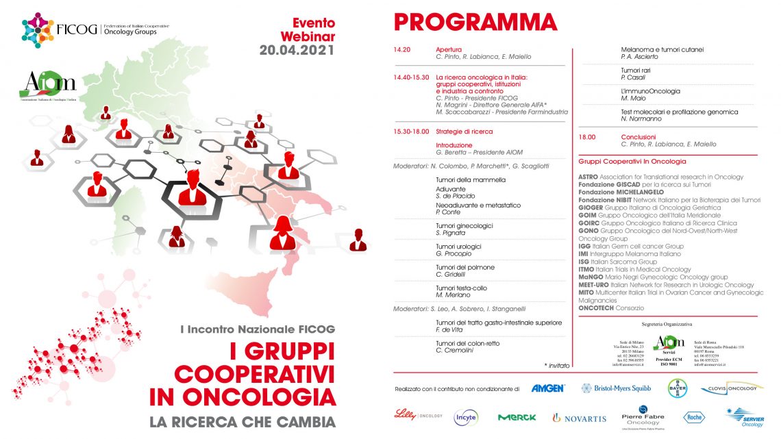 I gruppi cooperativi in oncologia. La ricerca che cambia