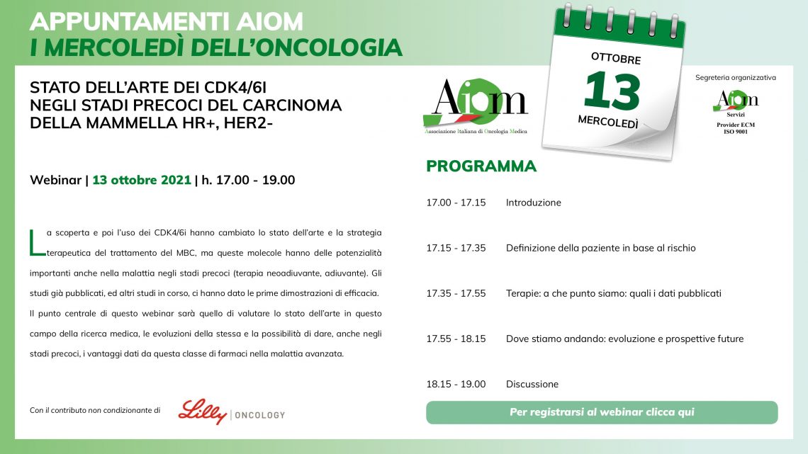 Stato dell&rsquo;arte dei CDK4/6i negli stadi precoci del carcinoma della mammella HR+, HER2-
