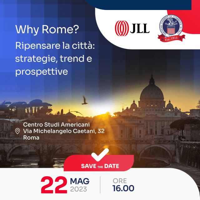 Why Rome? Ripensare la città: strategie, trend e prospettive