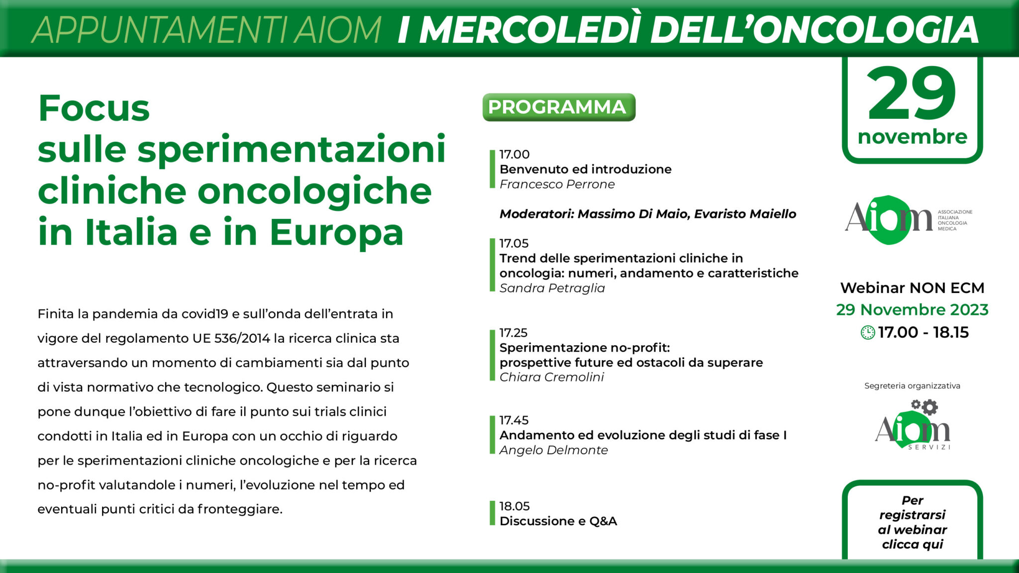 Focus sulle sperimentazioni cliniche oncologiche in Italia e in Europa