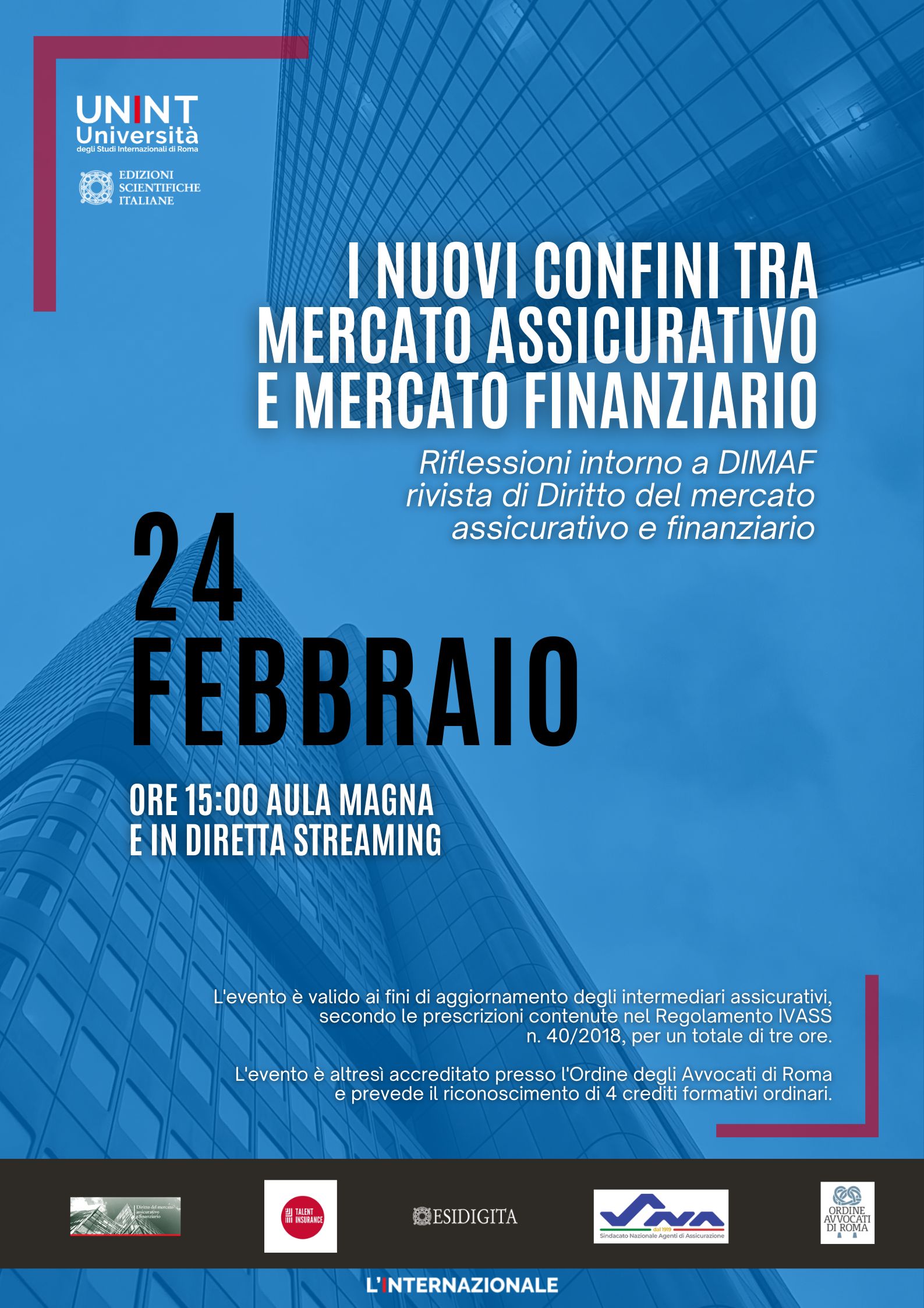 I nuovi confini tra mercato assicurativo e mercato finanziario. Riflessioni intorno a Dimaf rivista del mercato assicurativo e finanziario