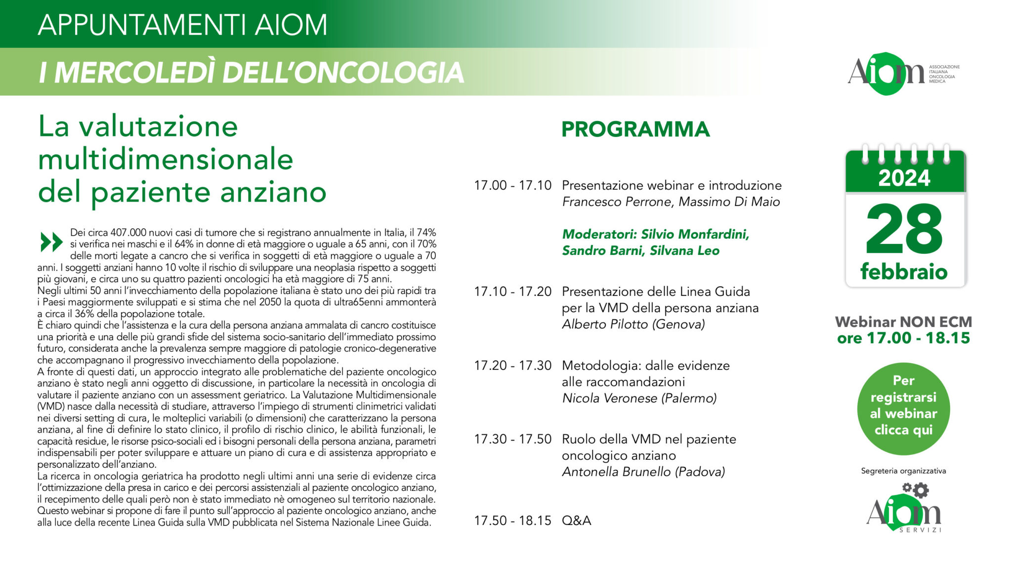 La valutazione multidimensionale del paziente anziano