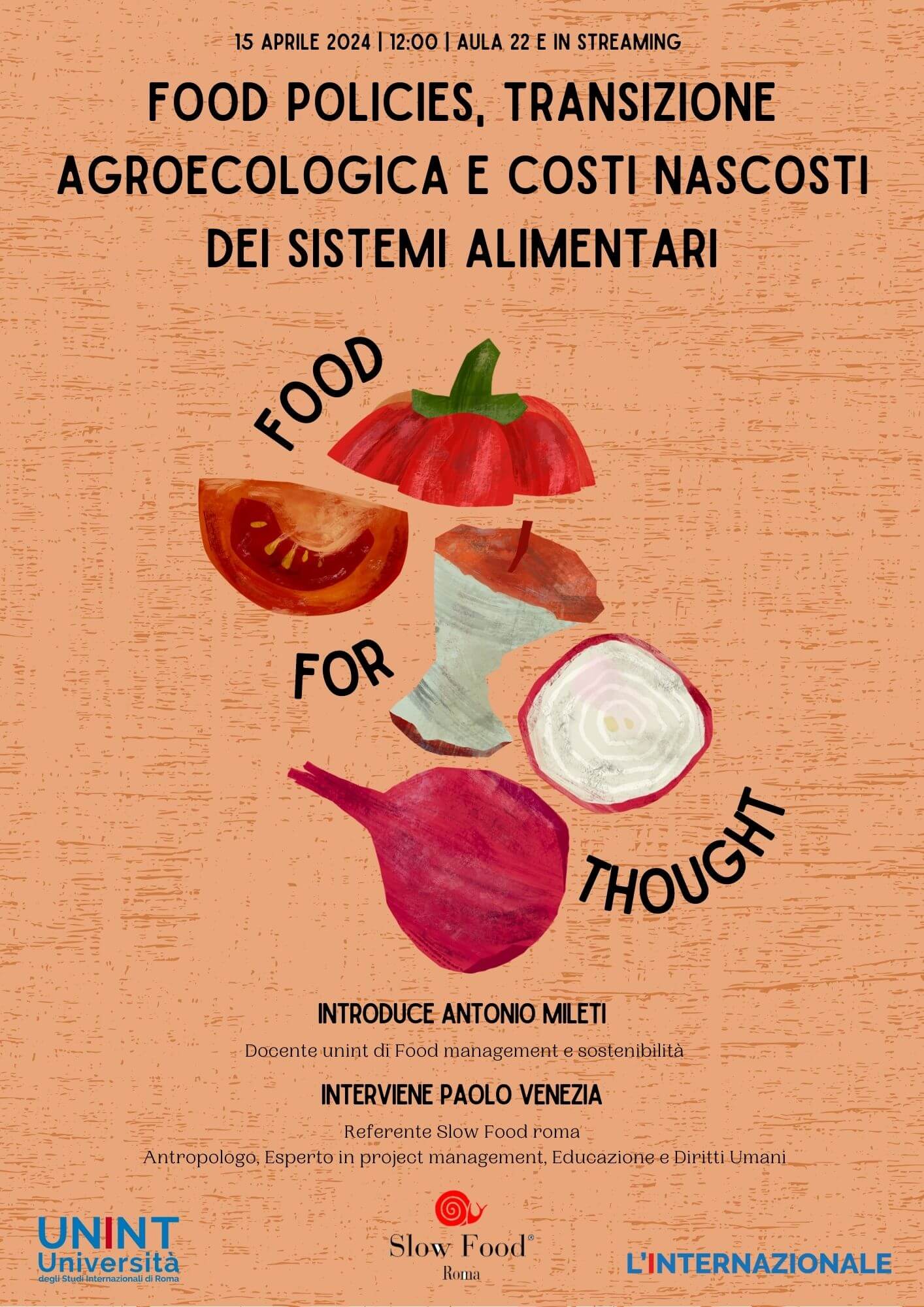 Food policies, transizione agroecologica e costi nascosti dei sistemi alimentari