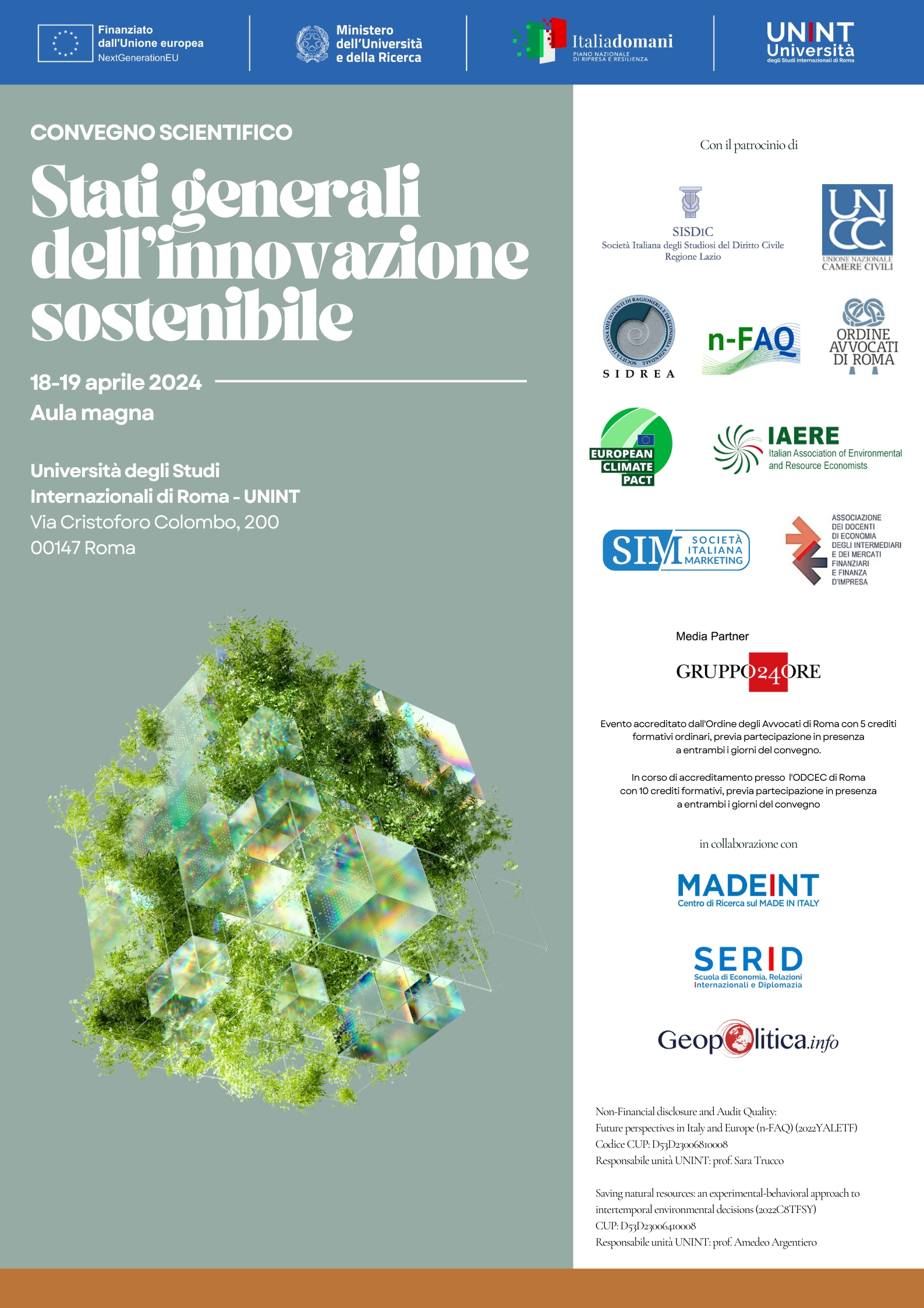 Stati generali dell’innovazione sostenibile