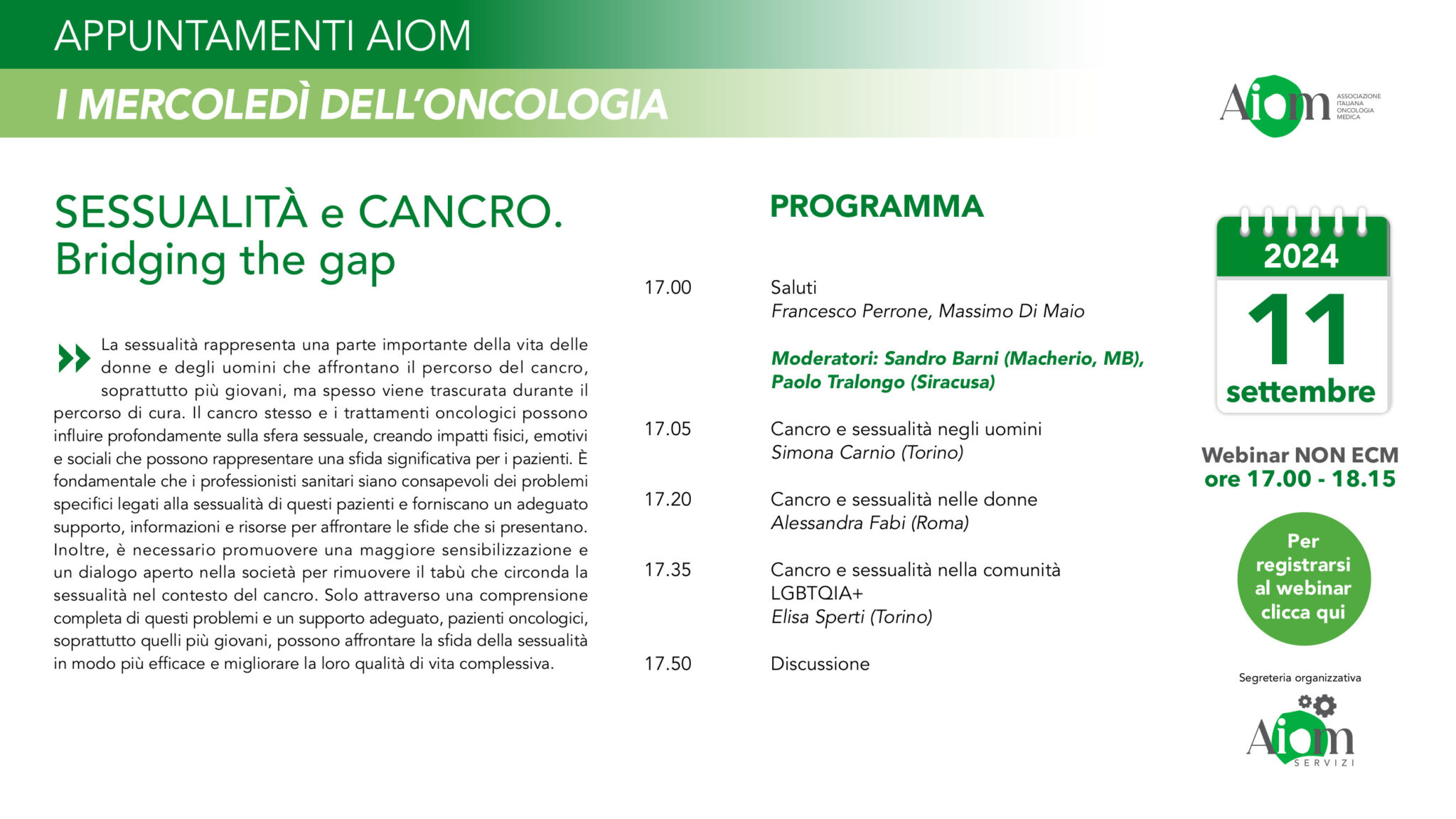Sessualità e cancro