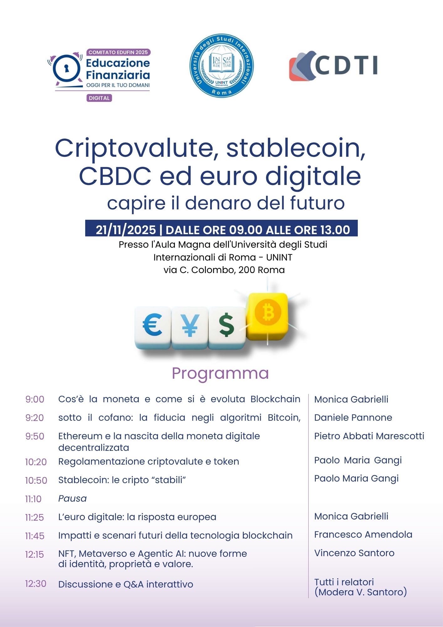Criptovalute, stablecoin, CBDC ed euro digitale: capire il denaro del futuro