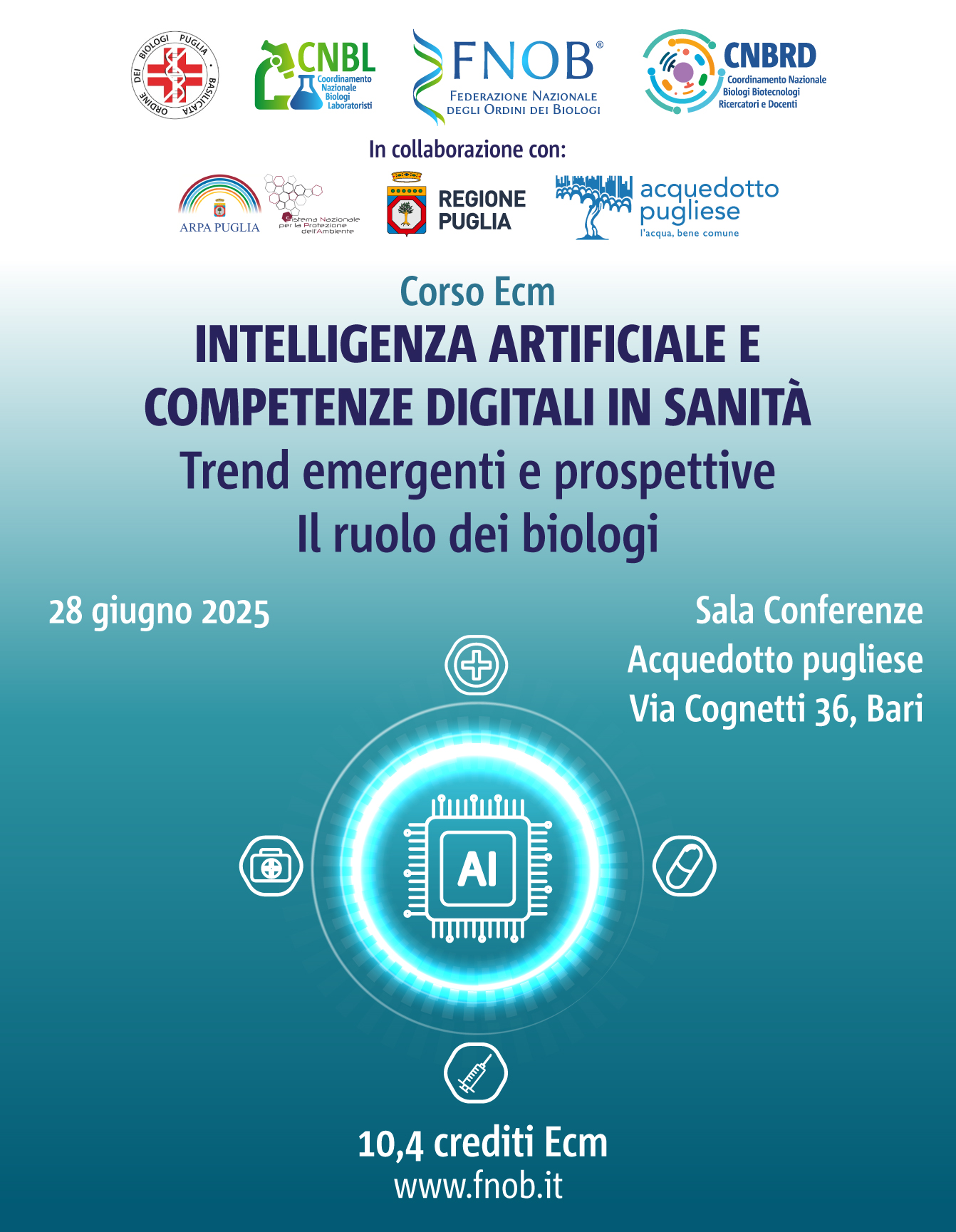 Intelligenza artificiale e competenze digitali in sanità. Trend emergenti e prospettive. Il ruolo dei biologi