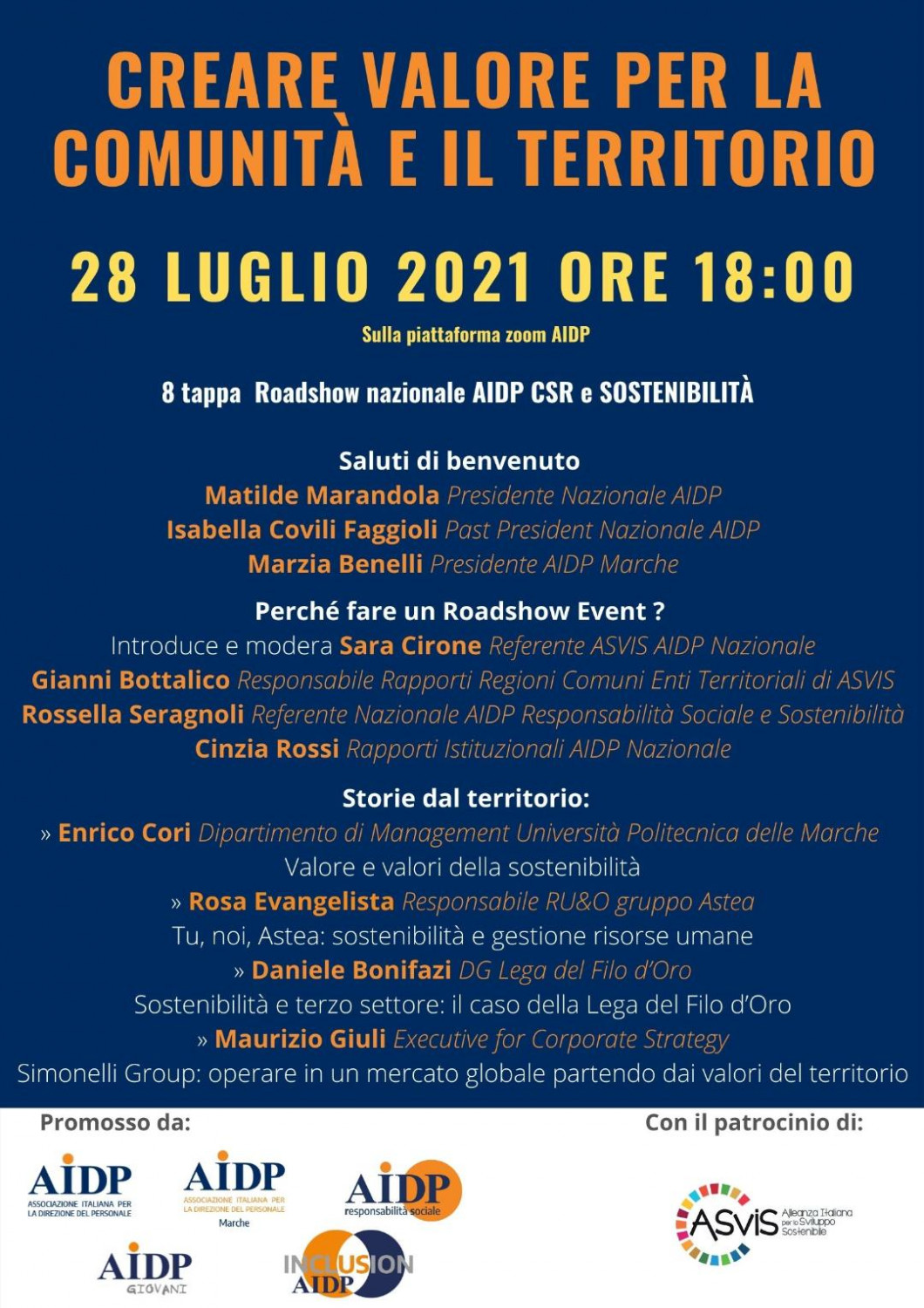  Creare valore per la comunit&agrave; e il territorio