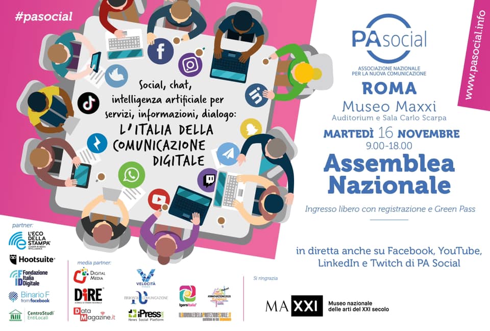 Assemblea nazionale di PA Social