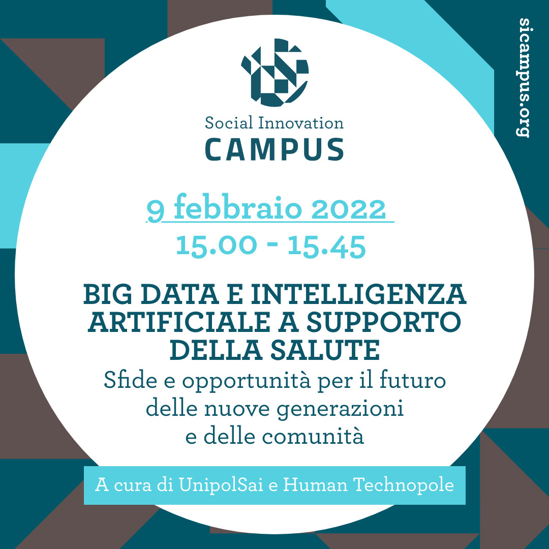 Big data e intelligenza artificiale a supporto della salute. Sfide e opportunit&agrave; per il futuro delle nuove generazioni e delle comunit&agrave;