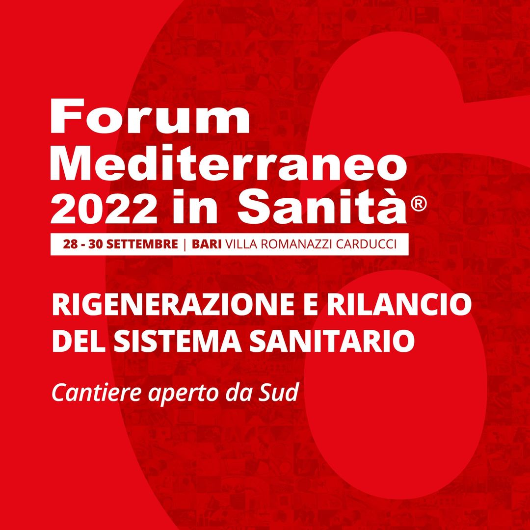 Forum Mediterraneo 2022 in Sanità